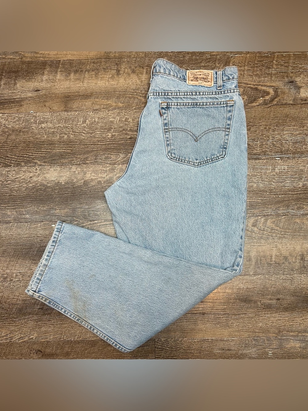Vintage 90’s Levi's 545 Light Blue Relaxed Fit Men's Jeans size 40